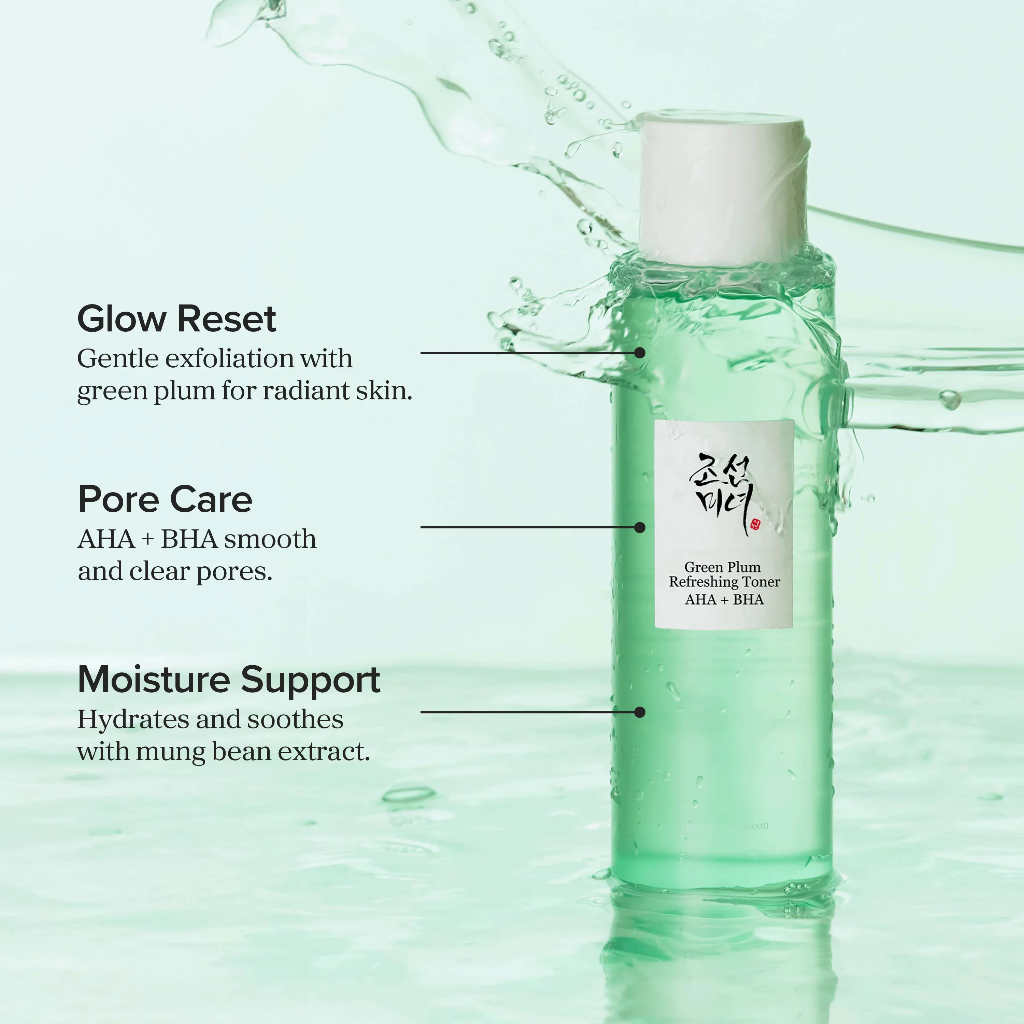 Beauty of Joseon Green Plum Refreshing Toner : AHA + BHA 150ml