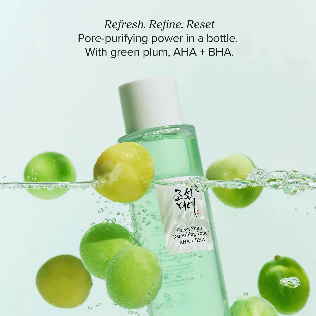 Beauty of Joseon Green Plum Refreshing Toner : AHA + BHA 150ml
