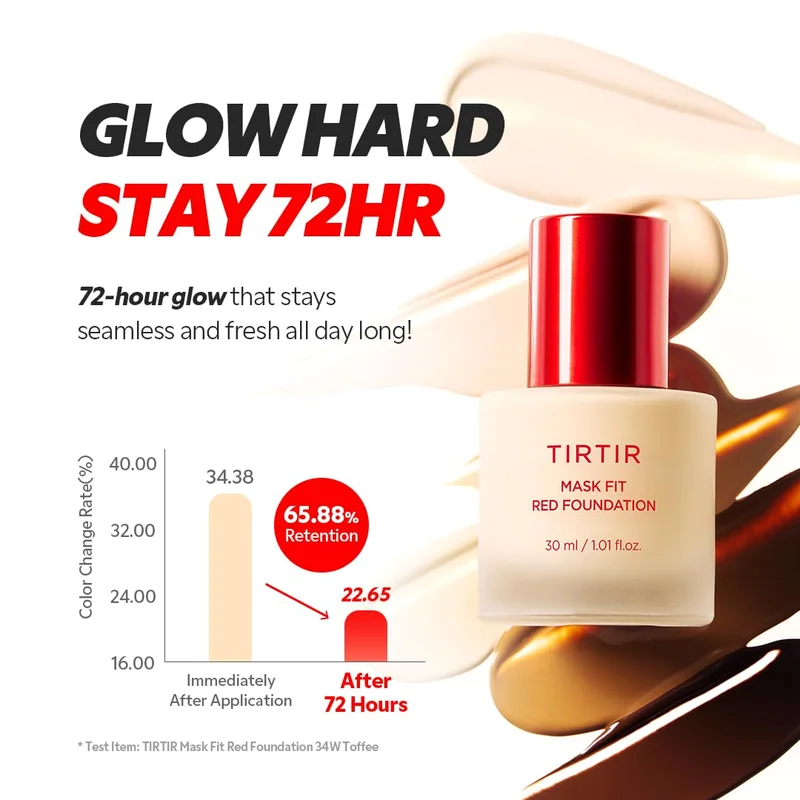 TIRTIR MASK FIT RED FOUNDATION 24N LATTE