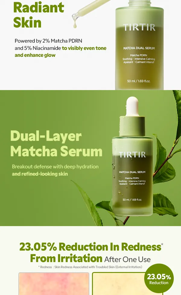 Tirtir Matcha Dual Serum
