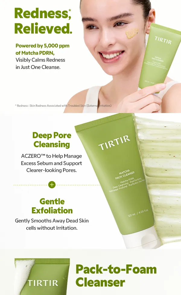 Tirtir Matcha Pack Cleanser