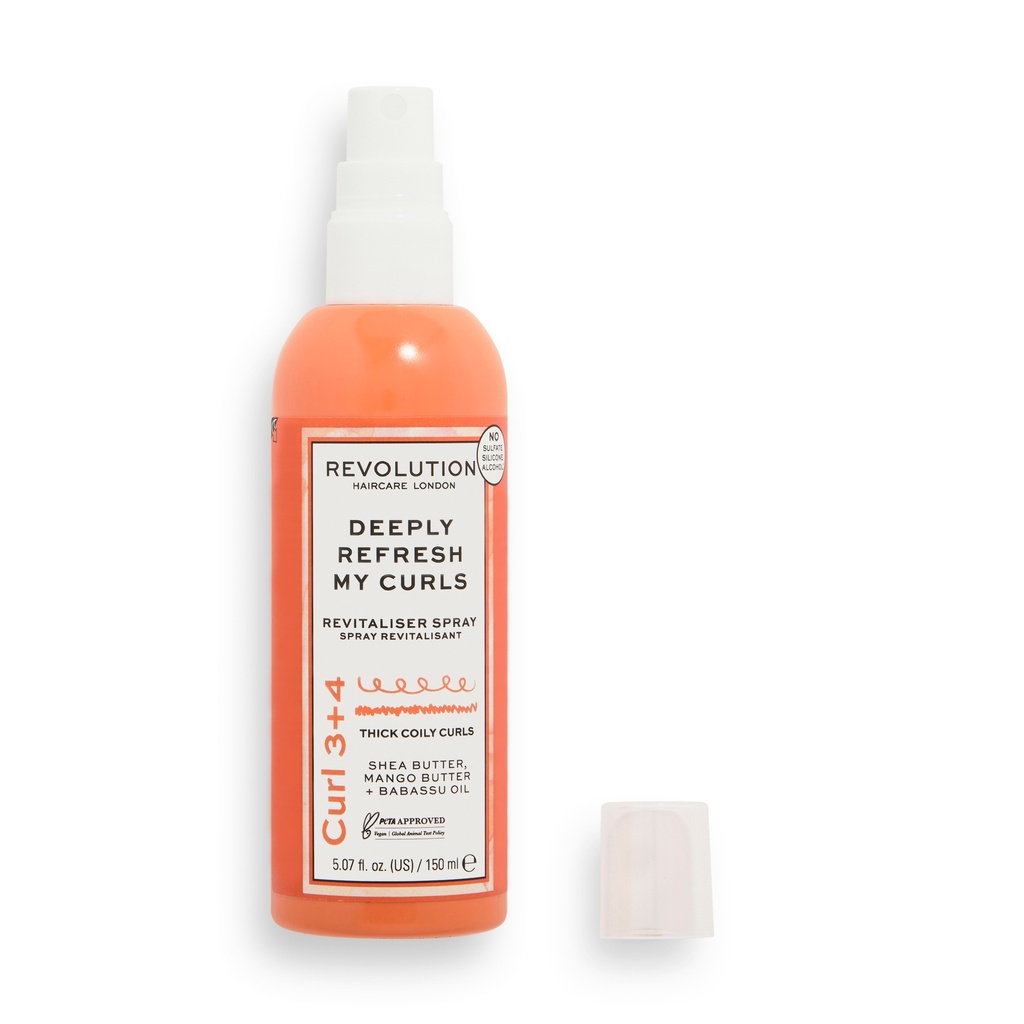 Revolution Haircare Deeply Refresh My Curls Revitaliser Spray