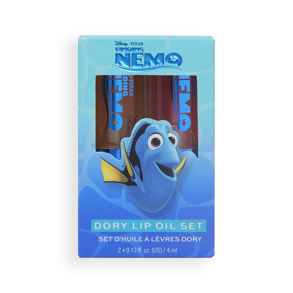 Disney Pixar's Finding Nemo and Revolution Dory Lip Oil Set