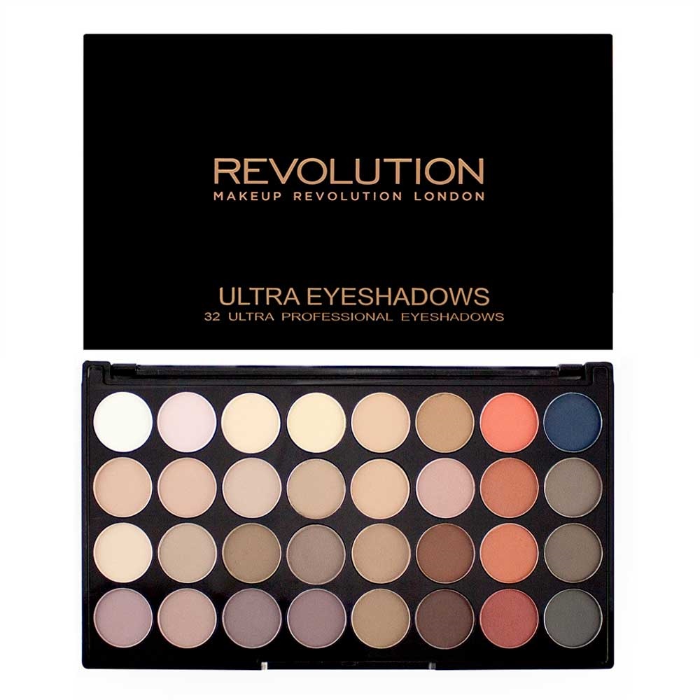 Makeup Revolution 32 Eyeshadow Flawless Matte 2 Ultra Palette