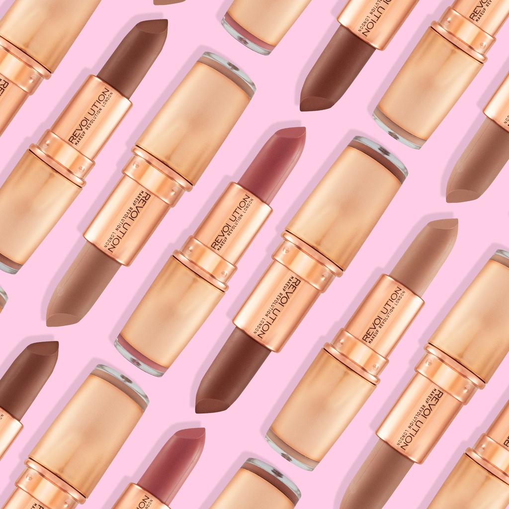 Makeup Revolution Iconic Matte Nude Revolution Lipstick Lust