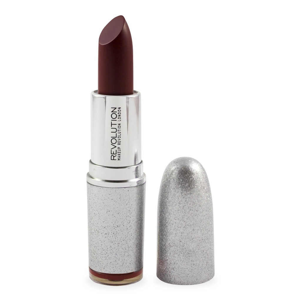 Makeup Revolution Life on the Dancefloor after party lipstick past midnight V4