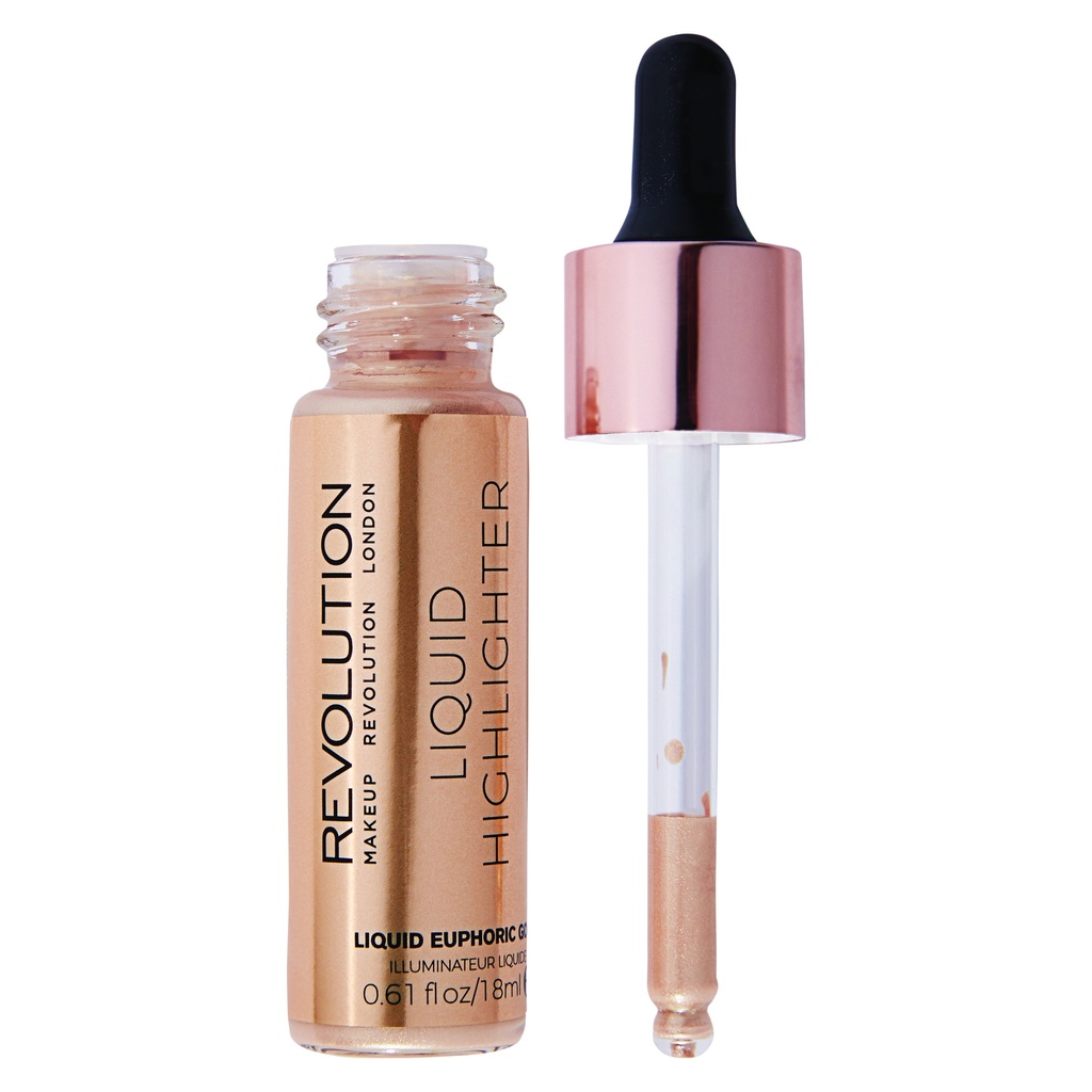 Makeup Revolution Liquid Highlighter Euphoric Gold