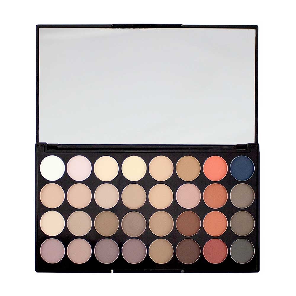 Makeup Revolution Ultra 32 Eyeshadow Palette Flawless matte 2 