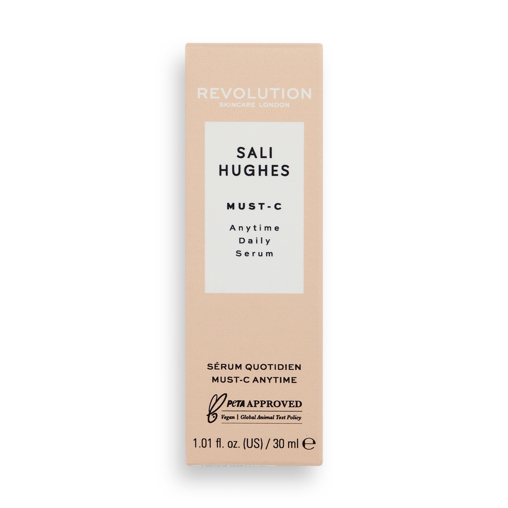 REVOLUTION SKINCARE X SALI HUGHES MUST-C DAILY SERUM 