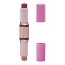 Revolution Blush & Highlight Stick Champagne Shine