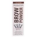 Revolution Brow Powder Stamp & Stencil Kit Ash Brown