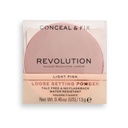 Revolution Conceal & Fix Setting Powder Light Pink