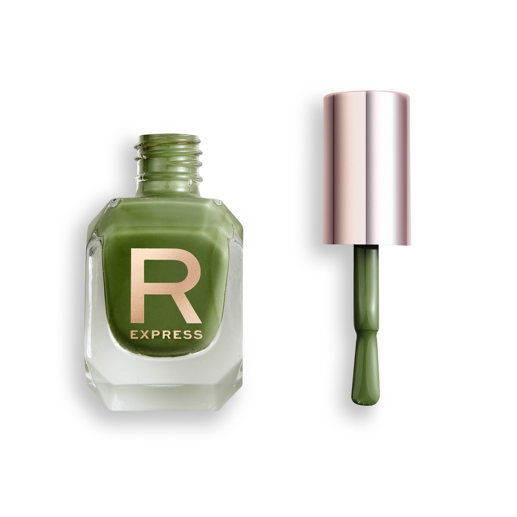 Revolution Express Nail Varnish Camo Green