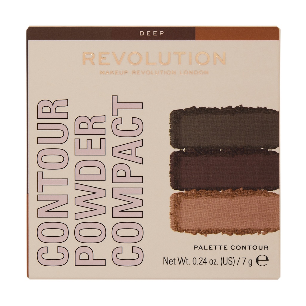 Revolution Face Powder Contour Compact Deep
