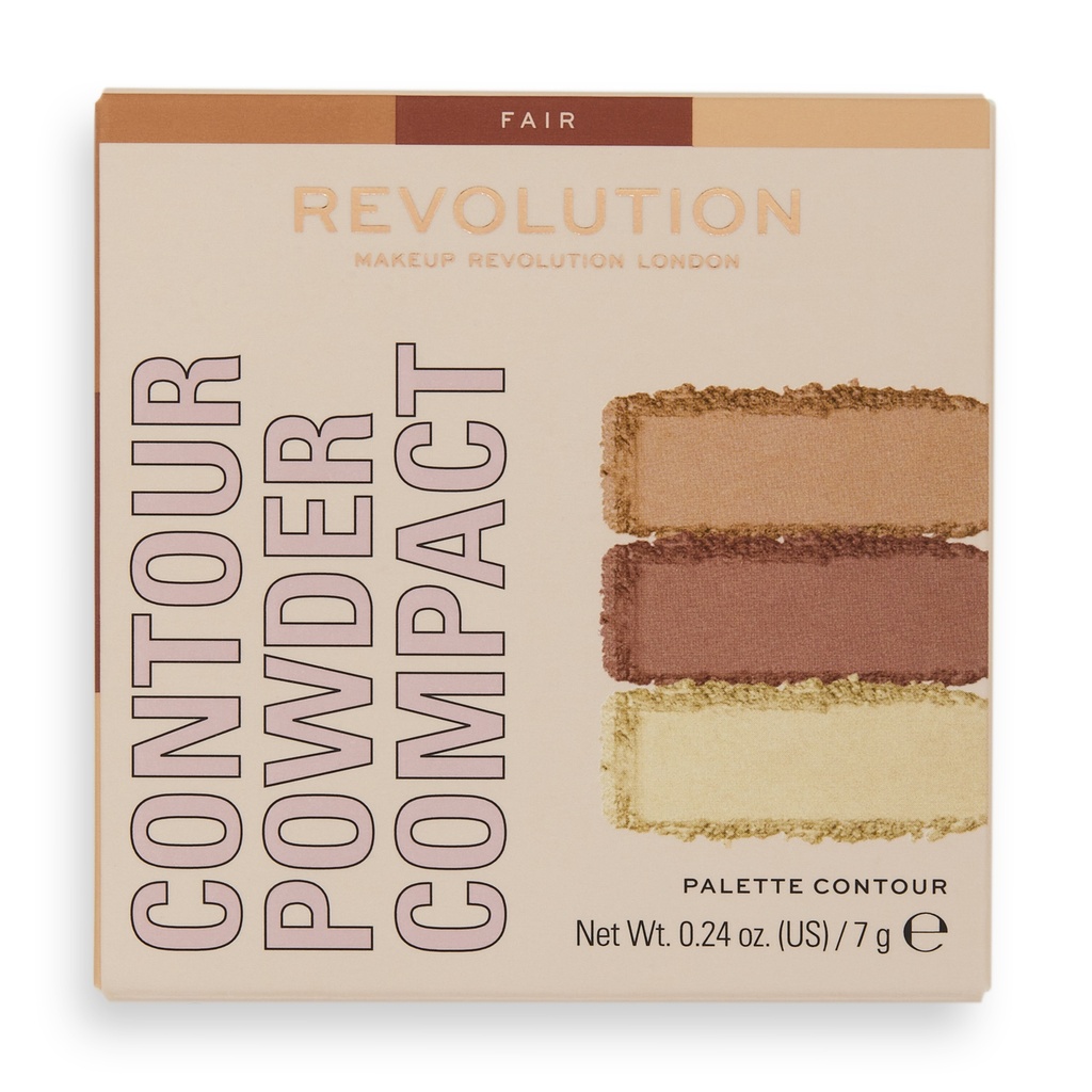 Revolution Face Powder Contour Compact Fair