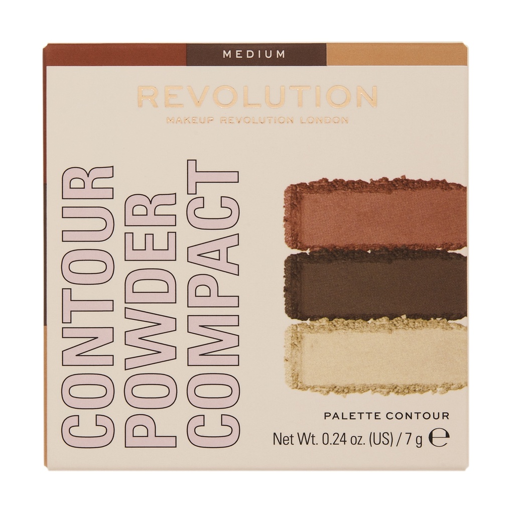 Revolution Face Powder Contour Compact Medium