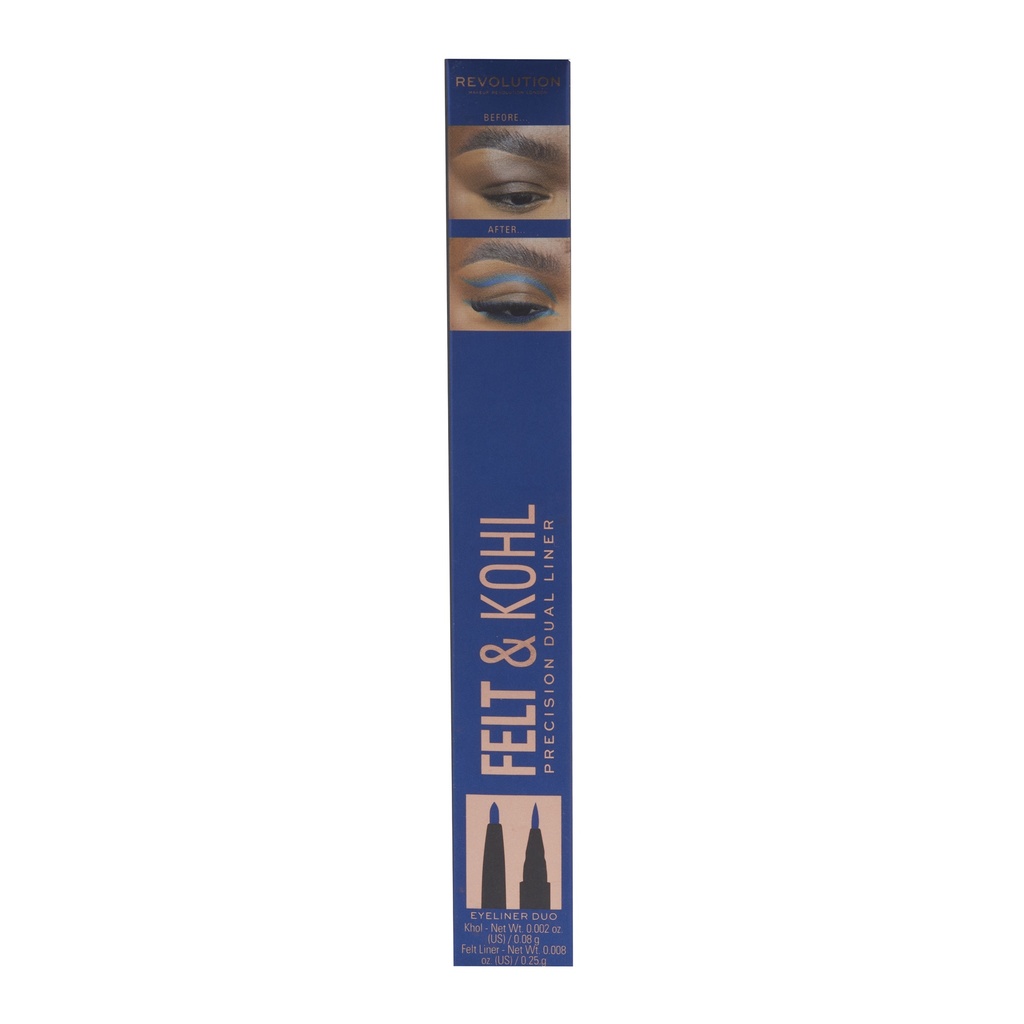 Revolution Felt & Kohl Eyeliner Blue