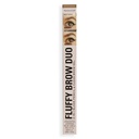 Revolution Fluffy Brow Filter Duo Medium Brown