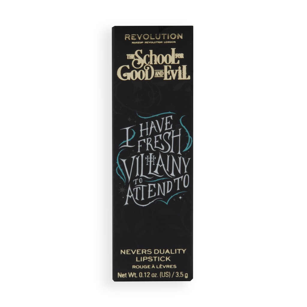 The School Of Good & Evil X Revolution Lipstick Nevers