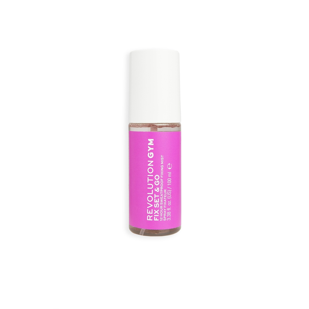 Revolution Gym Fix, Set & Go 12 hour Sweatproof Fixing Mist
