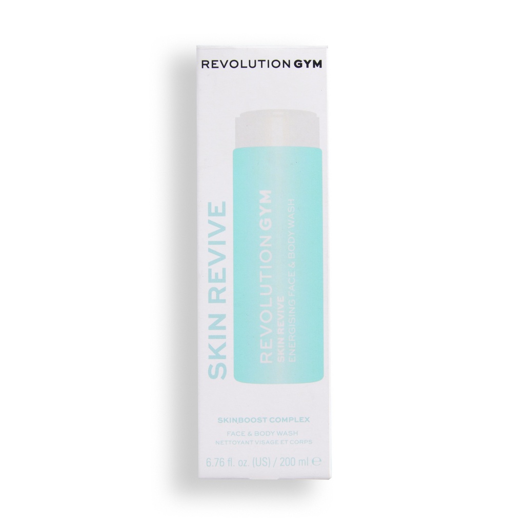 Revolution Gym Skin Revive Energising Face Wash + Shower Gel