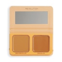 Revolution X Maffashion Cream Bronzer Duo Milky Chocolate Way