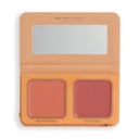 Revolution X Maffashion Cream Blush Duo Rosa Coral Way
