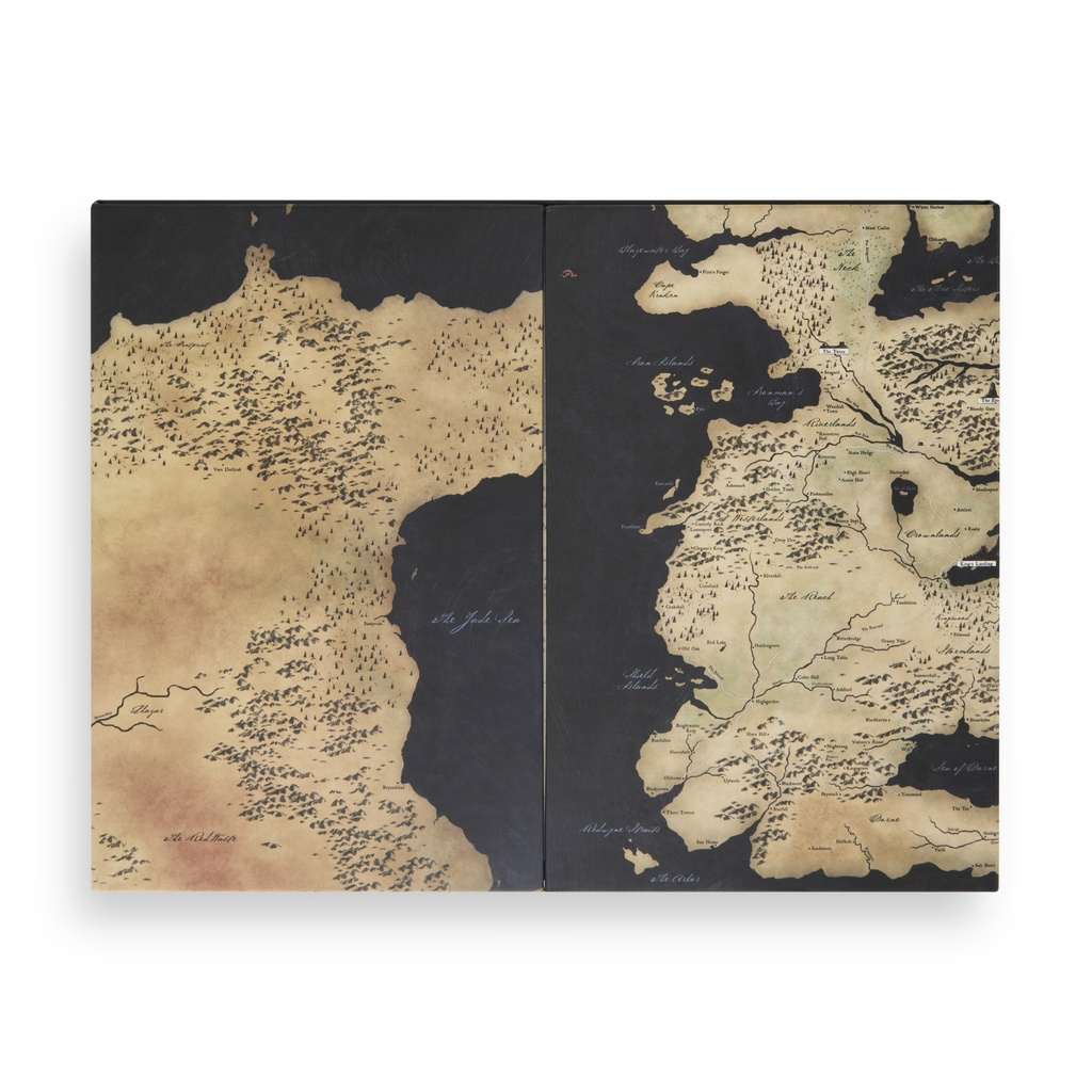 Revolution X Game of Thrones Westeros Map Palette