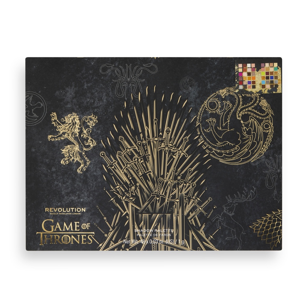 Revolution X Game of Thrones Westeros Map Palette