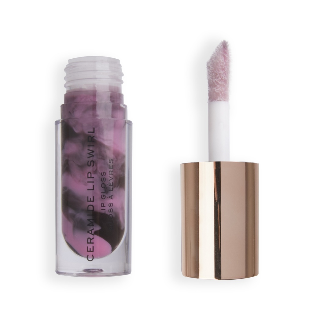 Revolution Lip Swirl Ceramide Gloss Cherry Mauve