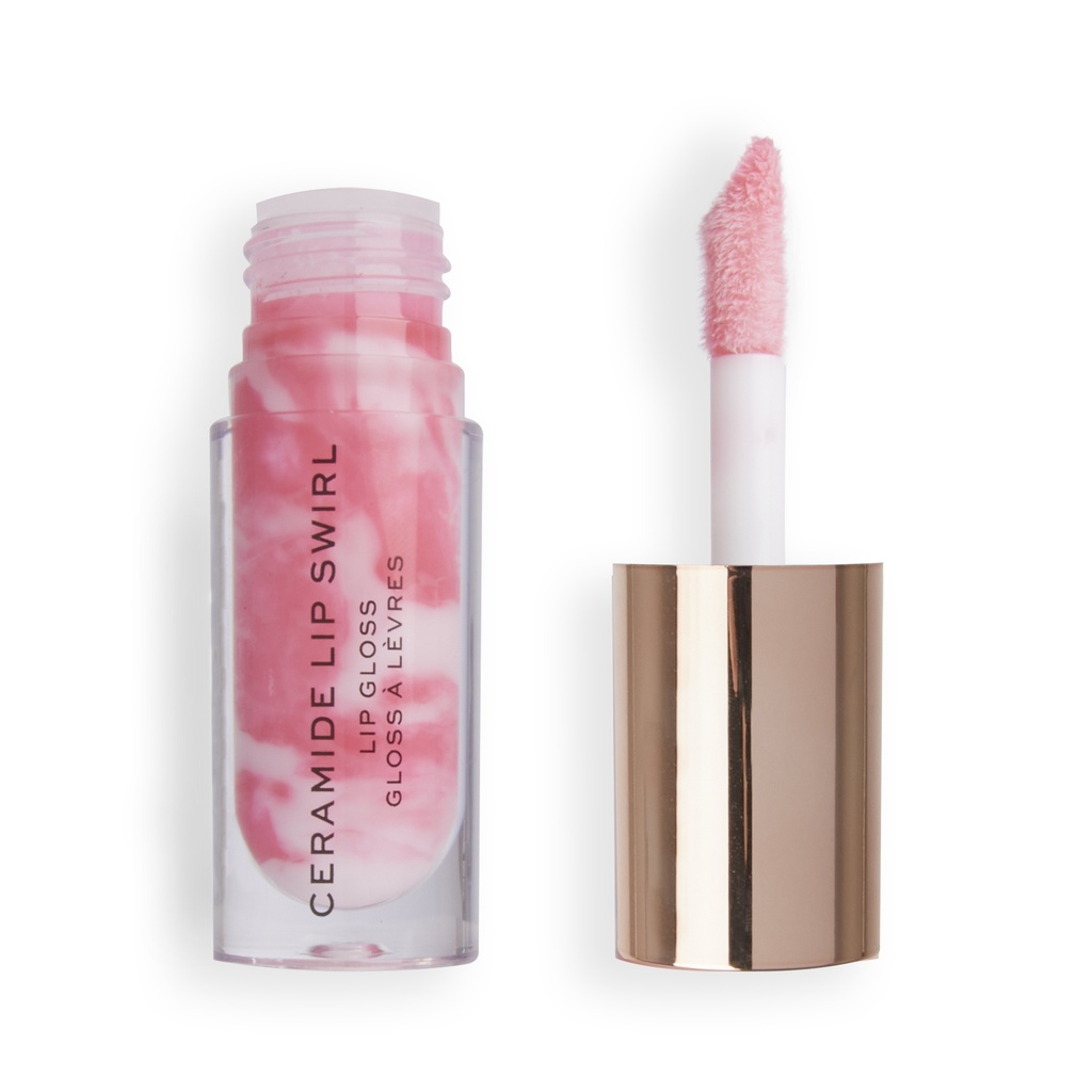 Revolution Lip Swirl Ceramide Gloss Sweet Soft Pink