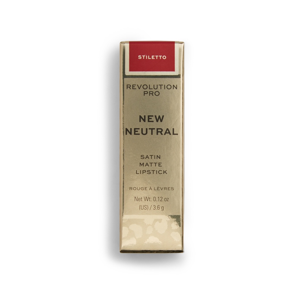 Revolution Pro New Neutral Satin Matte Lipstick Stiletto