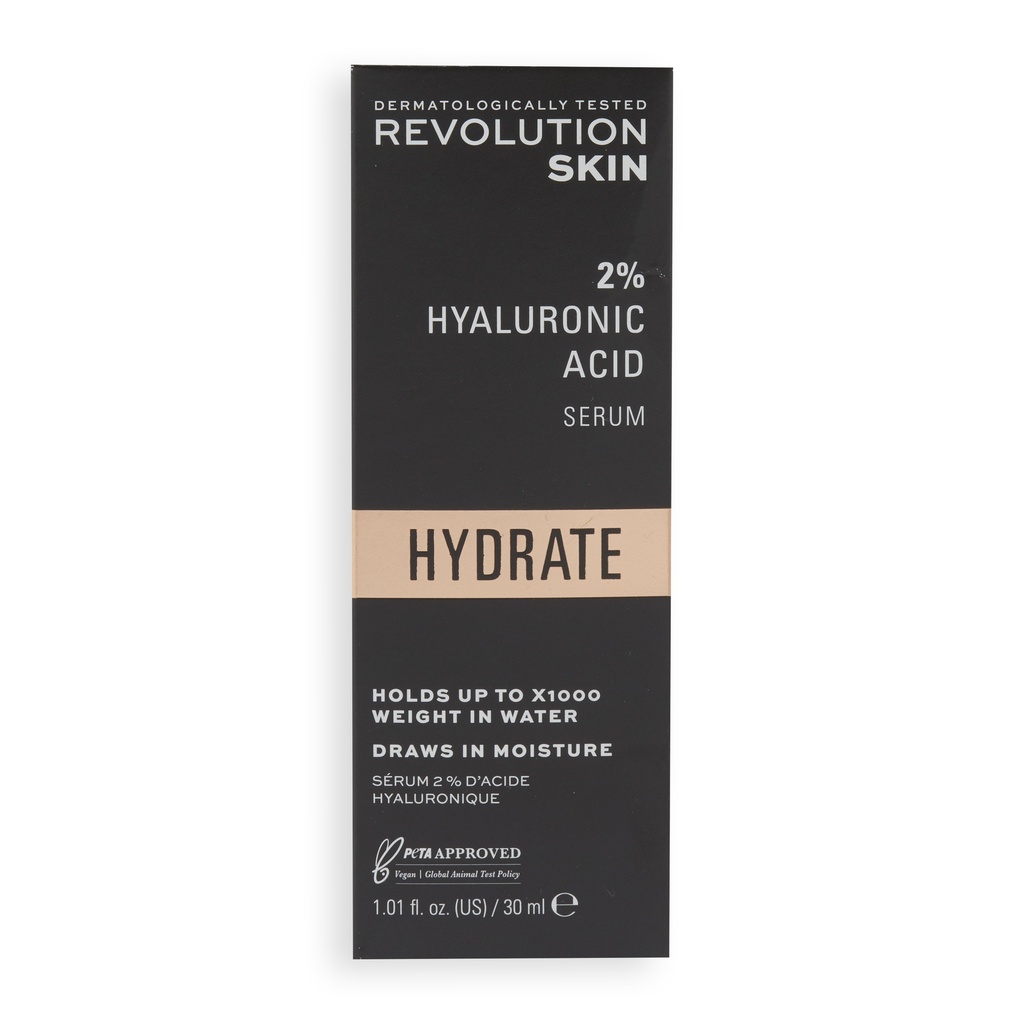Revolution Skincare 2% Hyaluronic Acid Plumping & Hydrating Solution