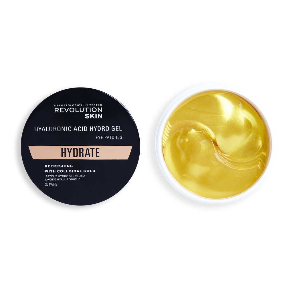 Revolution Skincare Gold Eye Hydrogel Hydrating Eye Patches with Colloidal Gold