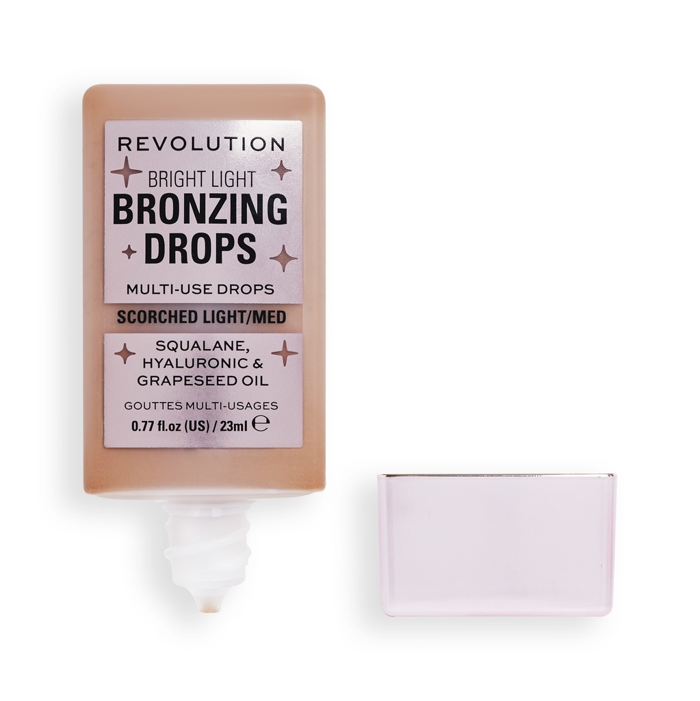 Revolution Bright Light Bronzing Drops Bronze Scorched