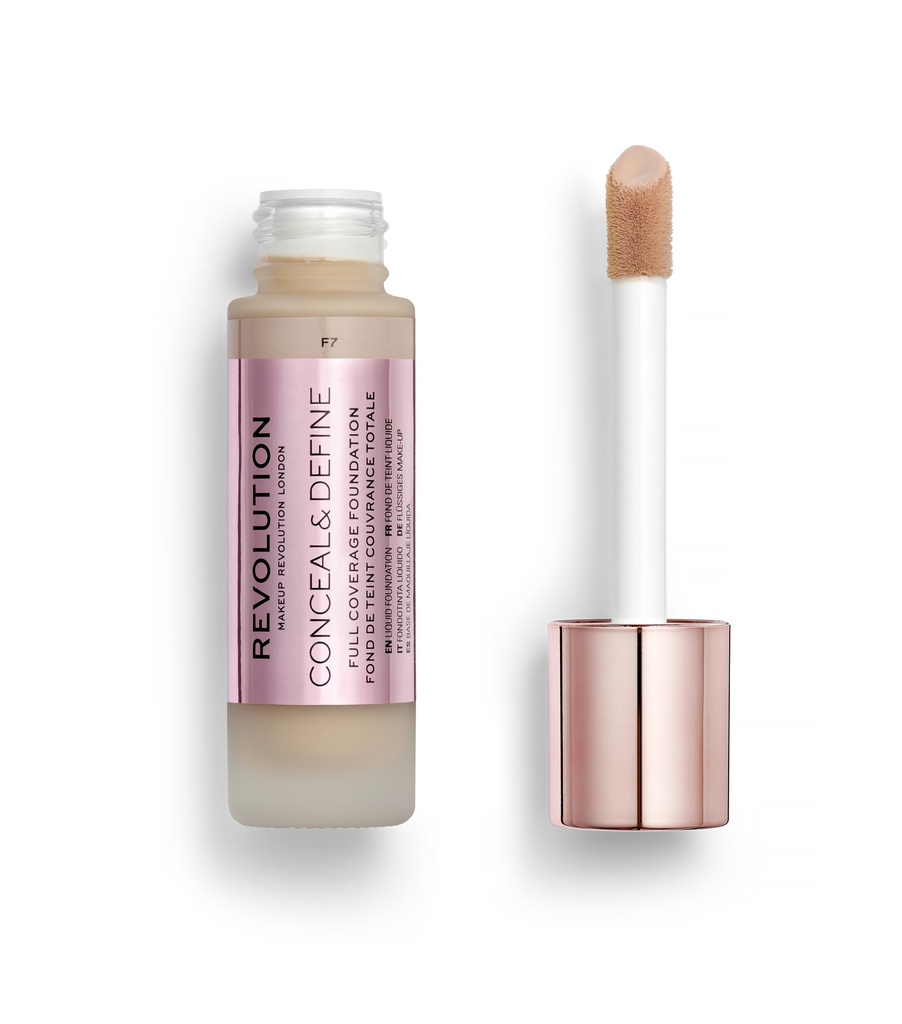Revolution Conceal & Define Foundation F7