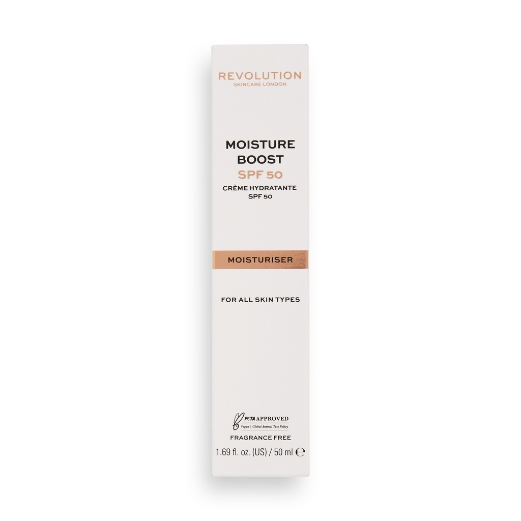 Revolution Skincare SPF50 Daily Defender Lightweight Moisturiser
