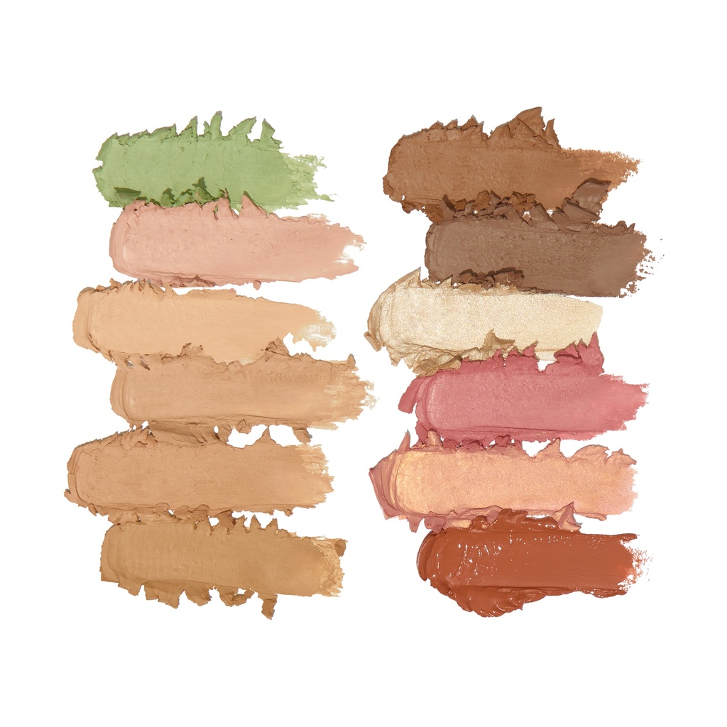 Revolution Everything Base Face Icon Complexion Palette Light 