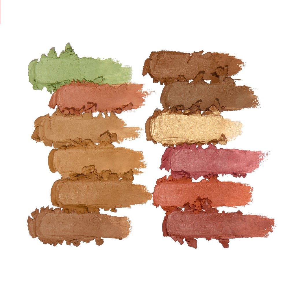 Revolution Everything Base Face Icon Complexion Palette Medium 