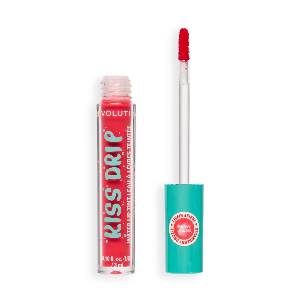 Revolution Kiss Drip Water Lip Tint Strawberry Drizzle