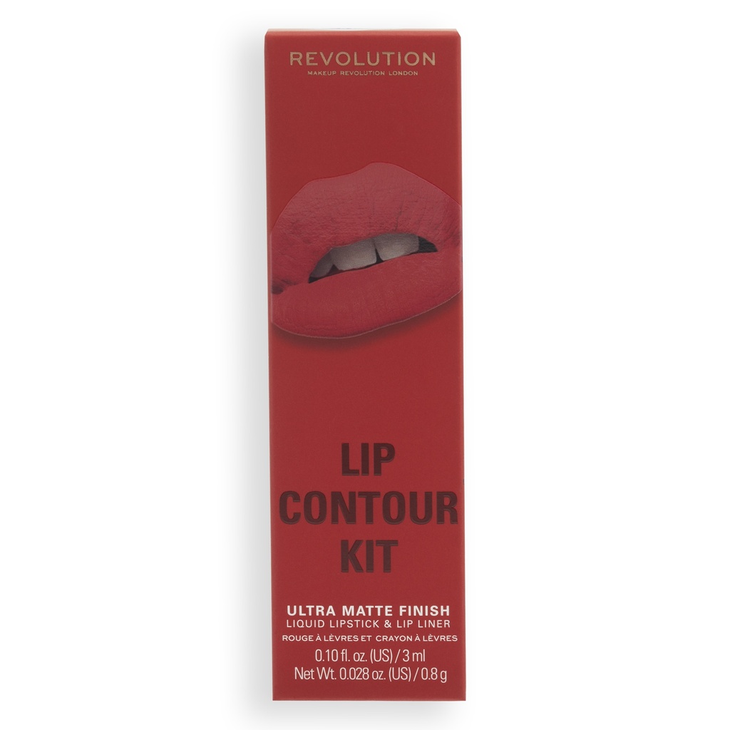 Revolution Lip Contour Kit Sassy Red