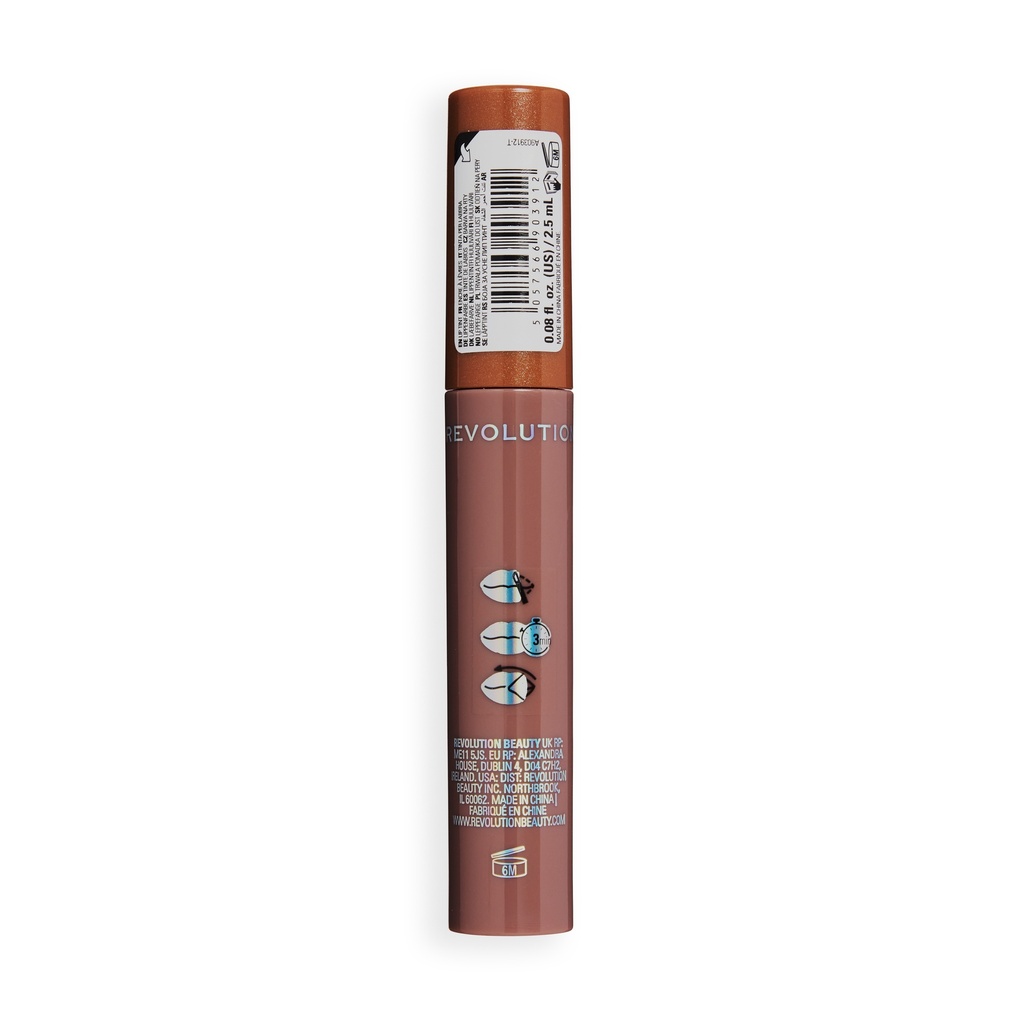 Revolution Lip Shift Peel Off Lip Stain Lunar Kiss Red