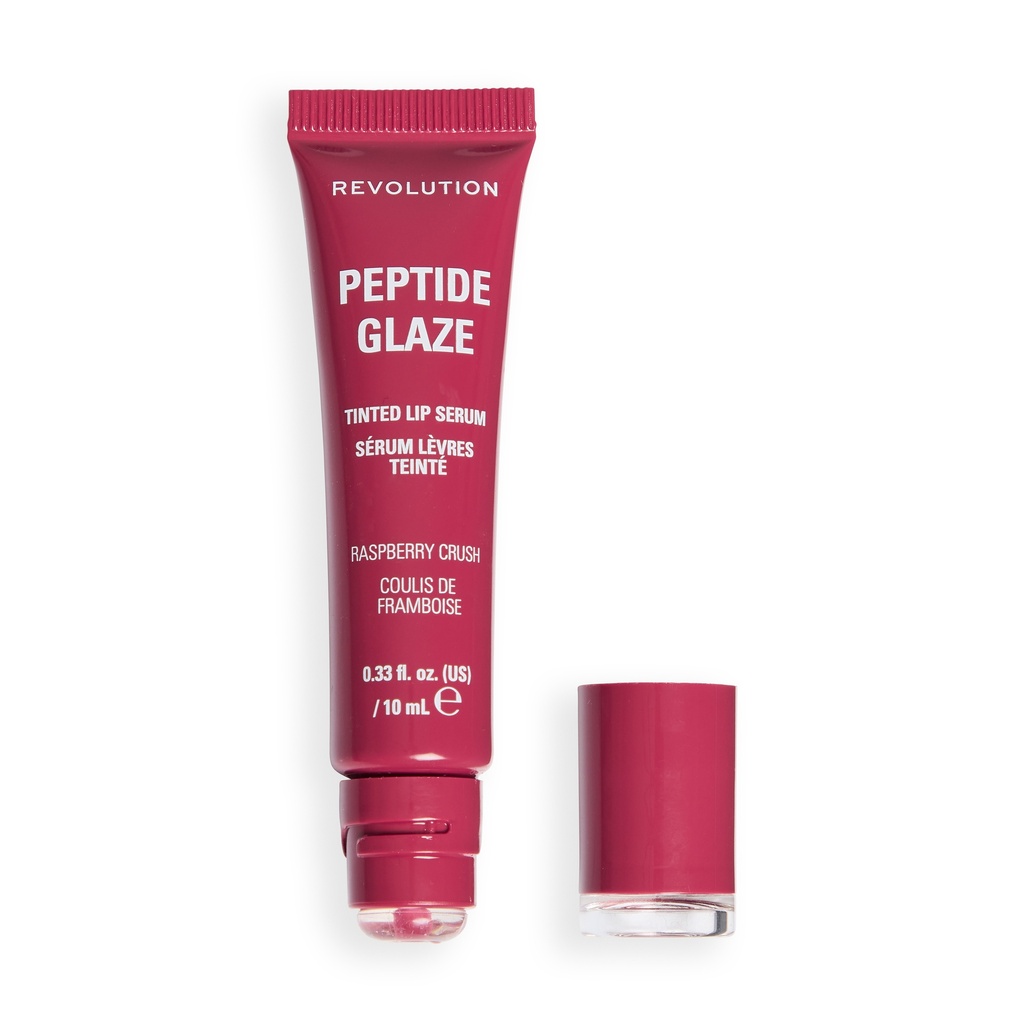 Revolution Peptide Glaze Tinted Lip Serum Raspberry Crush