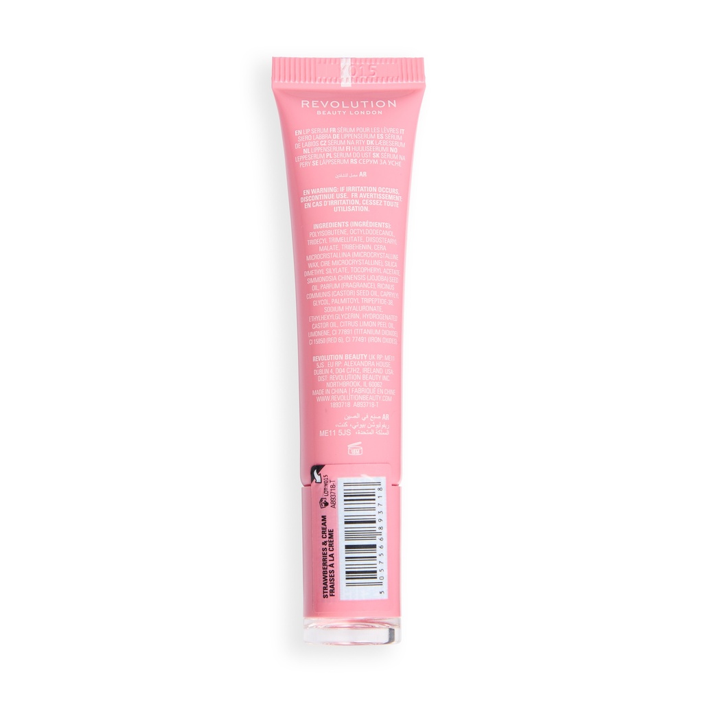 Revolution Peptide Glaze Tinted Lip Serum Strawberries & Cream