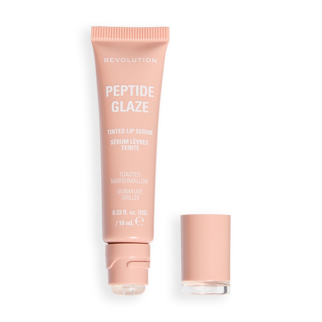 Revolution Peptide Glaze Tinted Lip Serum Toasted Marshmallow