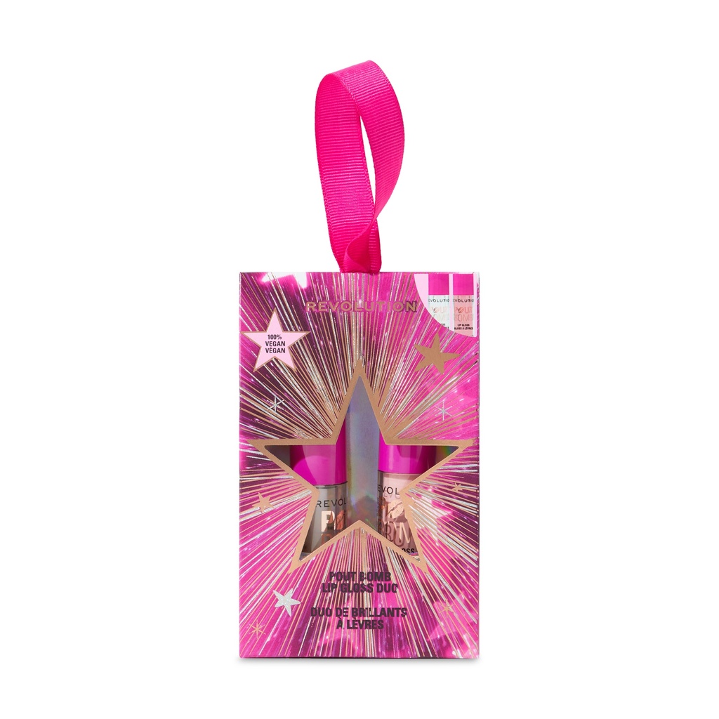 Revolution Pout Bomb Plumping Mini Lip Gloss Set