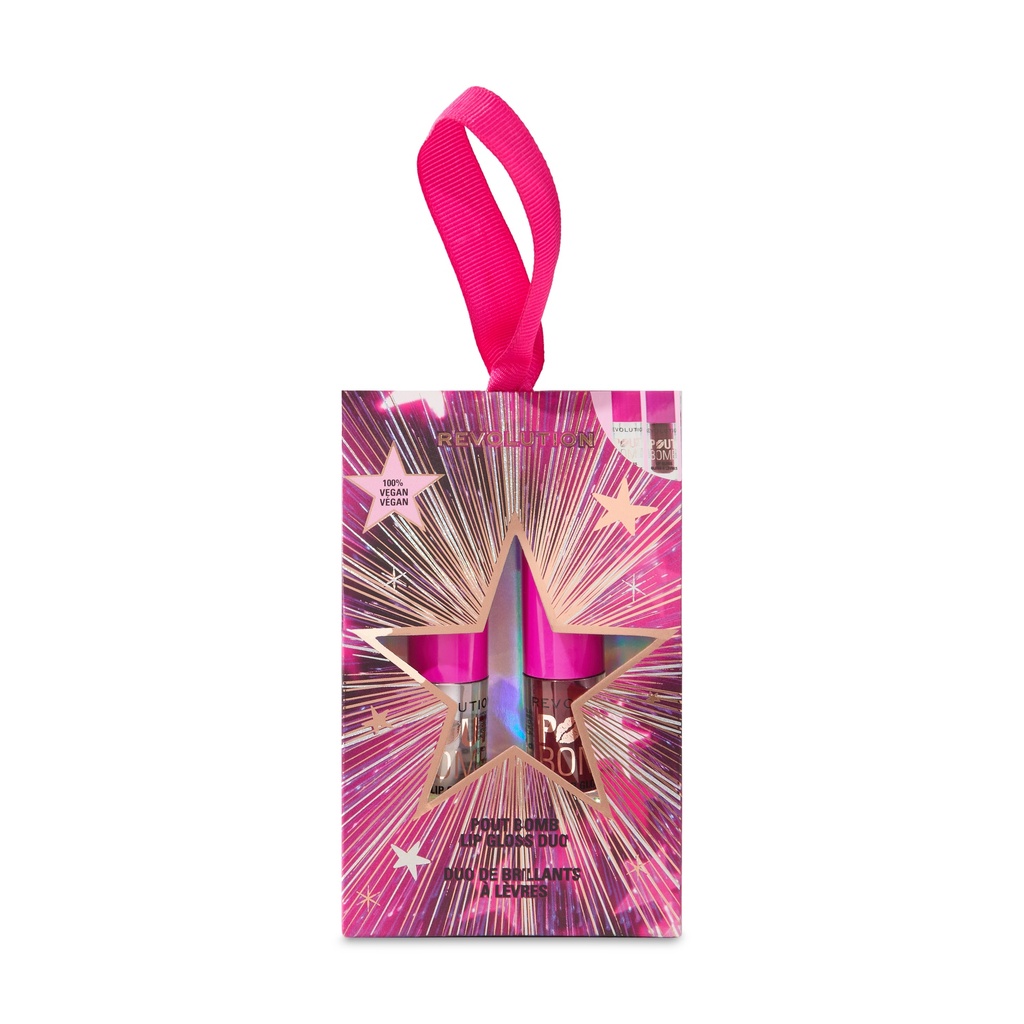 Revolution Pout Bomb Plumping Mini Lip Gloss Set