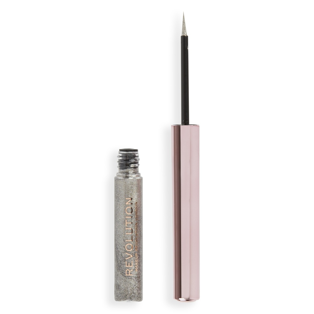 Revolution Super Flick Liquid Eyeliner Silver