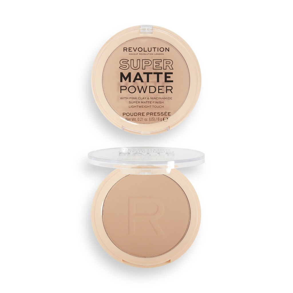 Revolution Super Matte Pressed Powder Beige