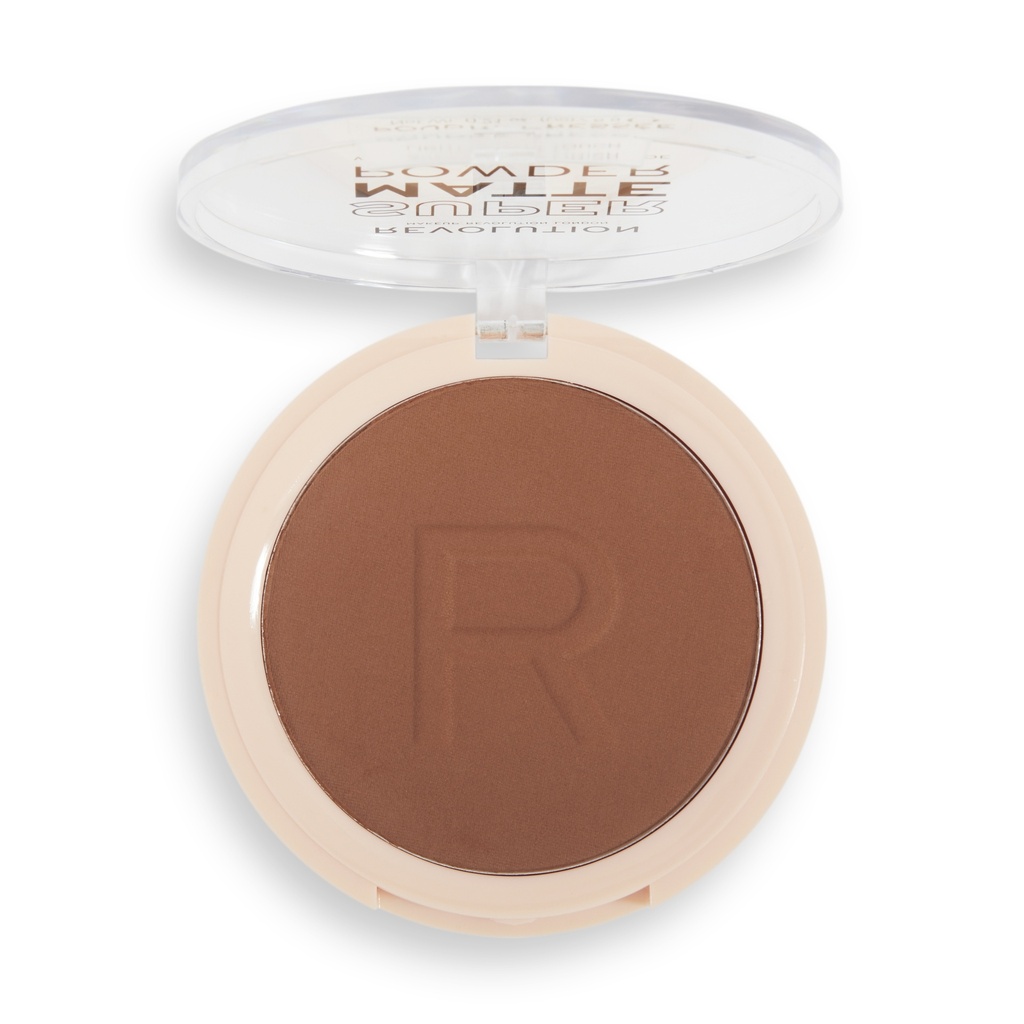 Revolution Super Matte Pressed Powder Chestnut
